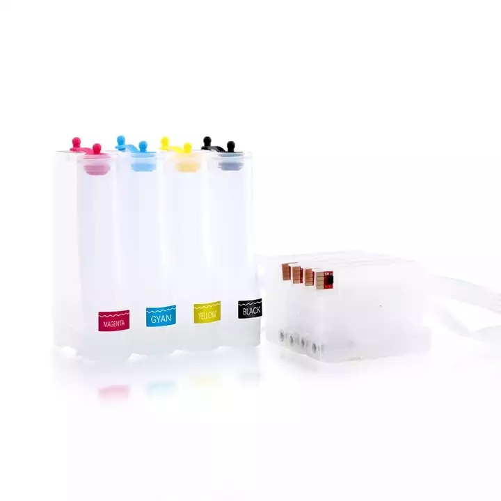 OCBESTJET T7551 - T7554 Continuous Ink Supply System For Epson WF-8010 WF-8510 WF-8090 WF-8590 Print / 3