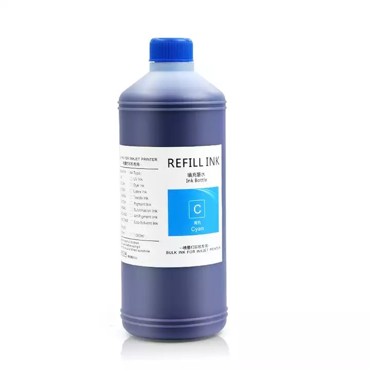 Ocbestjet 1000ML 9 Colors Universal Pigment Ink For EPSON Stylus Pro 7908 9908 7890 9890 Printer / 3