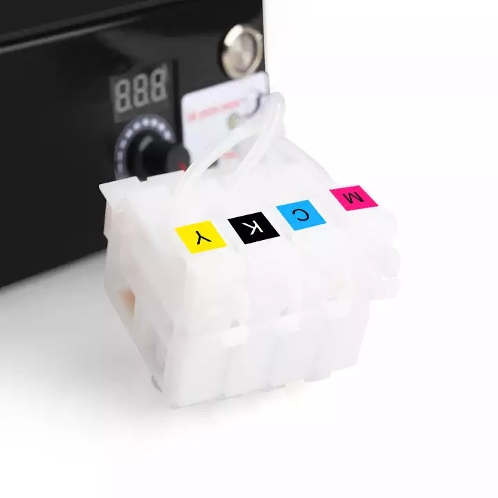 Ocbestjet White Bulk DTF Tank Continuous Ink Supply Mixer System CISS For Epson L1800 XP 15000 / 2