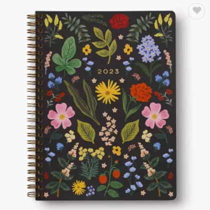 Custom Printing Textured Paper Hardcover Monthly Schedule Agenda Planner Notebook / 2