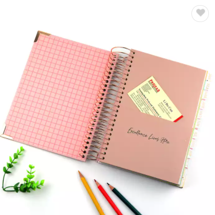 Custom A5 2022 Printed Busy Life Weekly Diary Spiral Journal Women Planner Self Love Agenda / 3