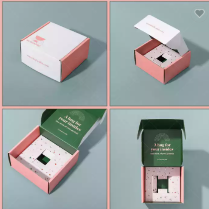 Custom Printed Mailer Boxes White Inside / 3