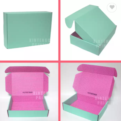 Factory Mailer Custom Printed Logo Luxury Mailing Paperboard Apparel Box Corrugated Folding Gift Pac / 3