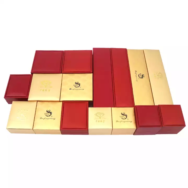 Custom Jewelry Gift Box Luxury Earring Bracelet Necklace Pendant Ring Jewelry Packaging Box With Log / 1