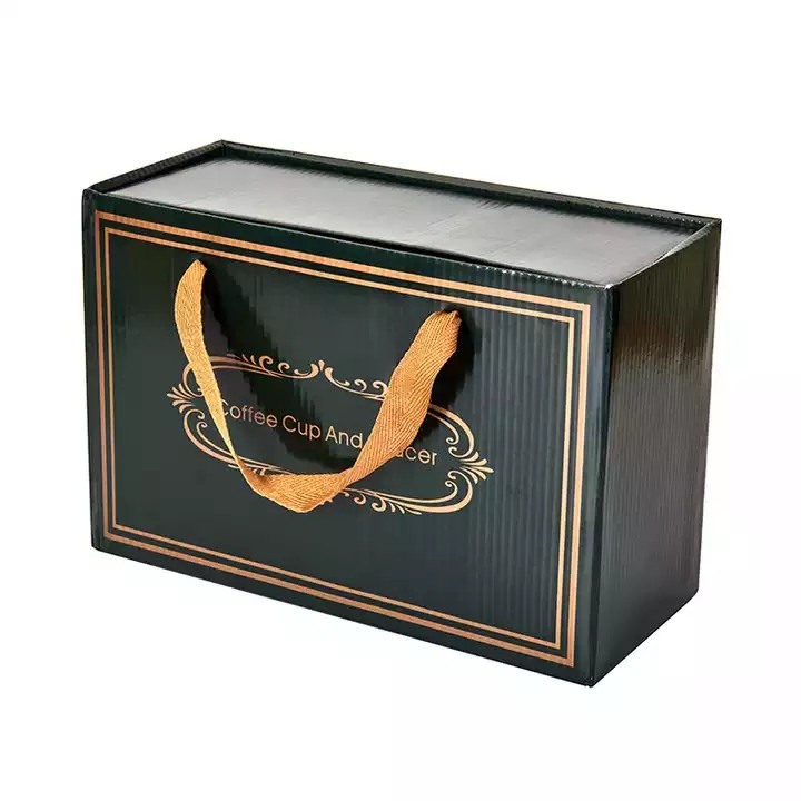 Light Luxury Mug Set Gift Box Ceramic Coffee Cups Gift Box / 1