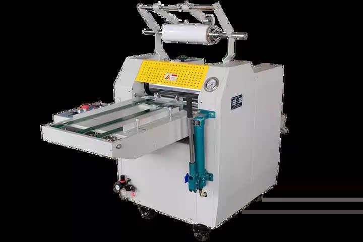 FM-390C Hydraulic Heavy-Duty Semi-Auto BOPP Thermal Film Laminator / 3