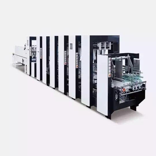 Automatic Folder Gluer with 4 & 6 Corner Folding Function / 1