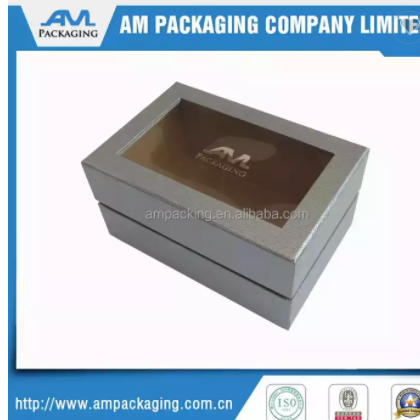 with window Professional luxury printing custom logo package gift box emballage colis / 2