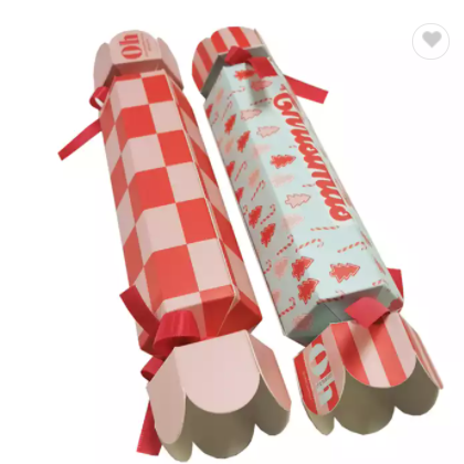 Customized Design New Year Gog Toy Bon Bon Shaped Cute Gift Boxes Christmas Decoration Crackers Snap / 3