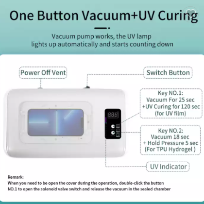 30 UV Lamps Vacuum Laminating Machine for Mobile Phone LCD Screen Bubble Remover MachinePopular / 2