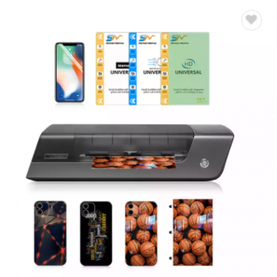 Auto Film Cutting Machine HD Transparent Mobile Phone TPU Hydrogel Screen Protector Film For iphone1