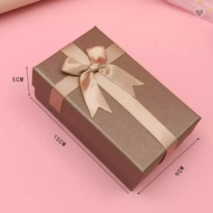 wholesale gift wrapping paper box bow gift box Customized high-end hard box / 3