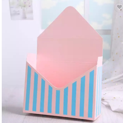 Wholesale flower packaging box Folding white card box gift packaging box logo customization / 3