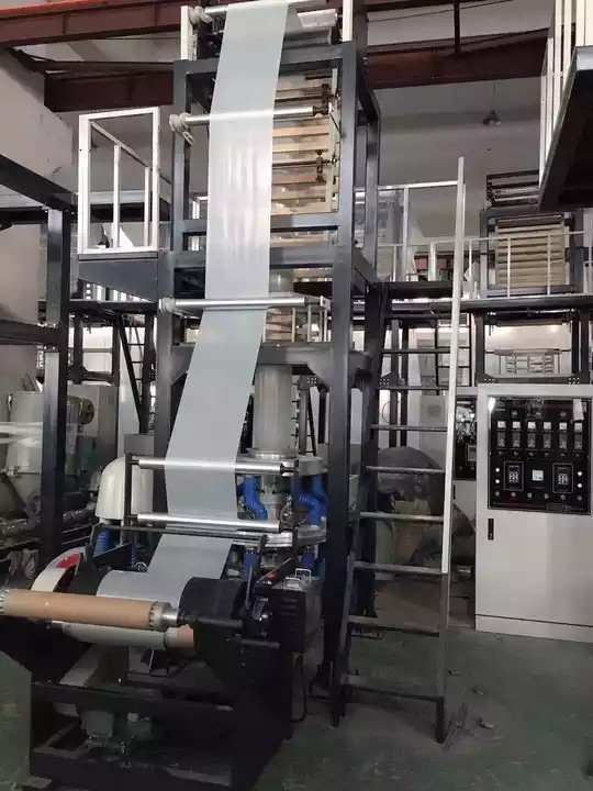 Precio de la maquina extrusora de pelicula soplada de plastico PE HDPE LDPE / 2
