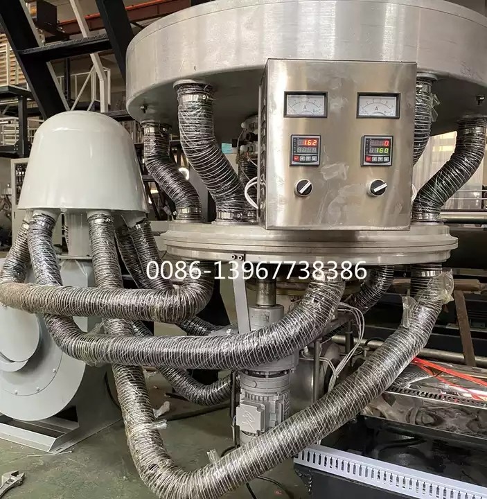 1200mm High Speed Single Screw Mono Layer HD/LD/LLDPE Film Extruding Machine / 3