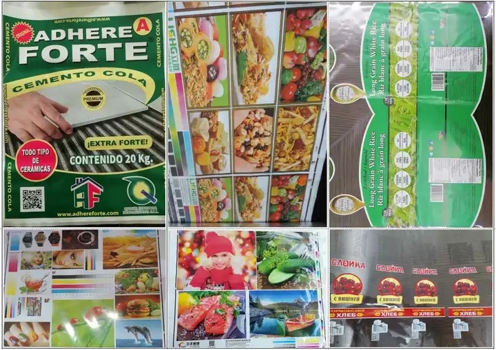 4 colors High Speed BOPP PE PET OPP Polyethylene Bag Flexo/Flexographic Printing Machine / 3