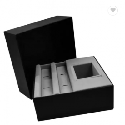 Custom Luxury Large Black Cardboard Paper Garment Clothing Gift Packaging Box logo