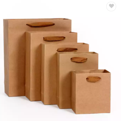 Wholesale Cotton rope handle Gift Carrier Packaging Custom Logo Print Design Luxury Paper Shopping B / 2