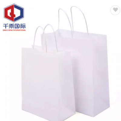 Wholesale custom logo Kraft paper shopping bag reusable colorful folding paper bag eco friendly shop