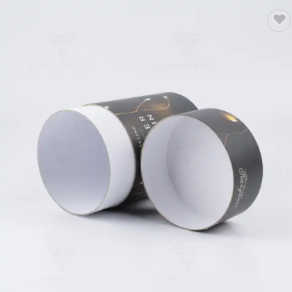 Custom Eco Friendly Fillable Stick Packaging Oval Cardboard Container Black Empty Push Up Kraft Pape / 3