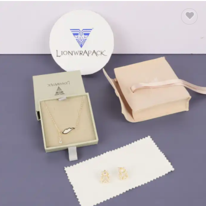 Free Design Jewelry Accessories Packaging Paper Drawer Box Bracelet Necklace Earring Gift Custom Log / 3
