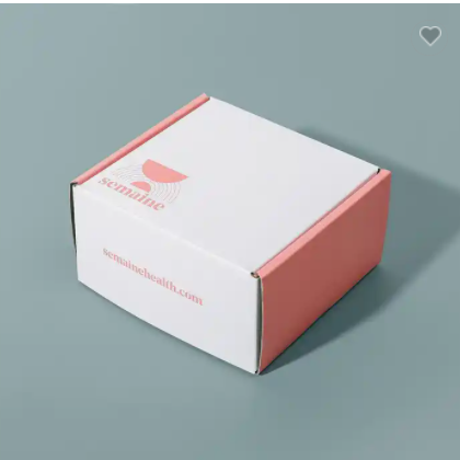 Free Design Recyclable Corrugated Paper Foldable Personalized Custom Logo Printed Skin Care Shipping / 2