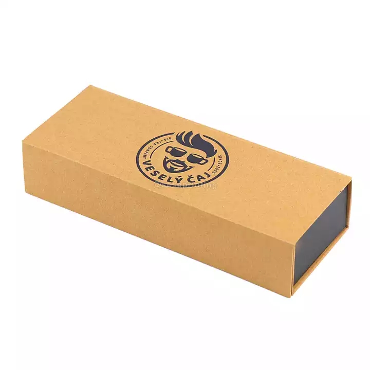 Custom Logo wholesale Luxury folding Magnet clothing Paper Gift box packaging with Ribbon Black Magn / 1