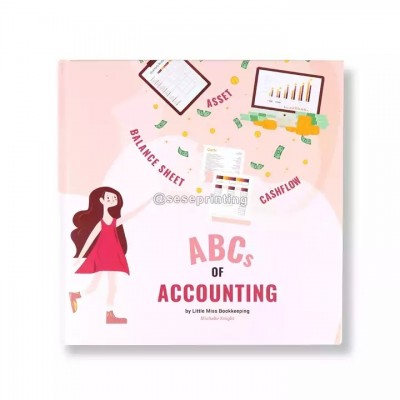 Custom color printed hardcover children picture book