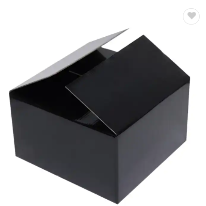 oem wholesale black shipping kraft paper box mailer small business custom packaging with logo for cl / 3