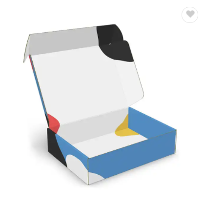 small business ecommerce custom made personalised packaging box with logo corrugated mailer folding  / 1