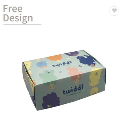 reasonable price cosmetic folding paper packaging custom design made mailer boxes with logo corrugat / 3