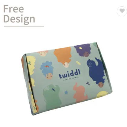 reasonable price cosmetic folding paper packaging custom design made mailer boxes with logo corrugat / 1