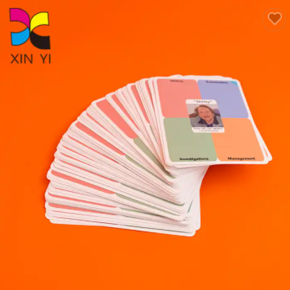 Factory custom printing playing cards in bulk drinking card games flash card / 3