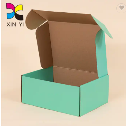 Factory custom logo paper box manufacturer shipping paper box custom logo attractive / 3