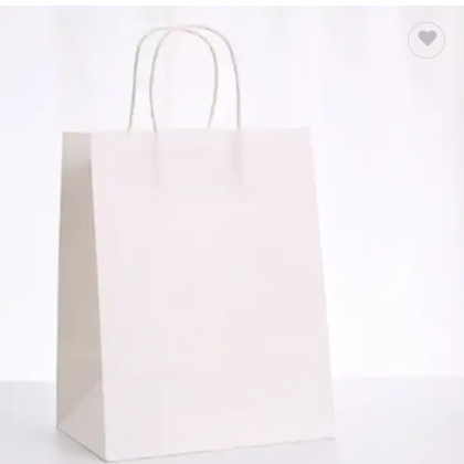 Biodegradable Fashion Personalized Printing Curly Handle Bag Shopping Printed Bags Paper Bags Wholes / 2