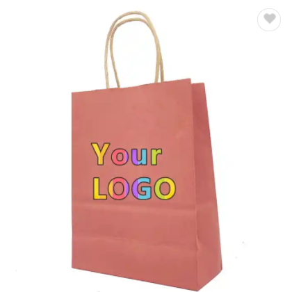 Newspaper Luxury Shopper High Quality Shopper Premium Small Personalised with Handle Paper Gift Bag  / 3
