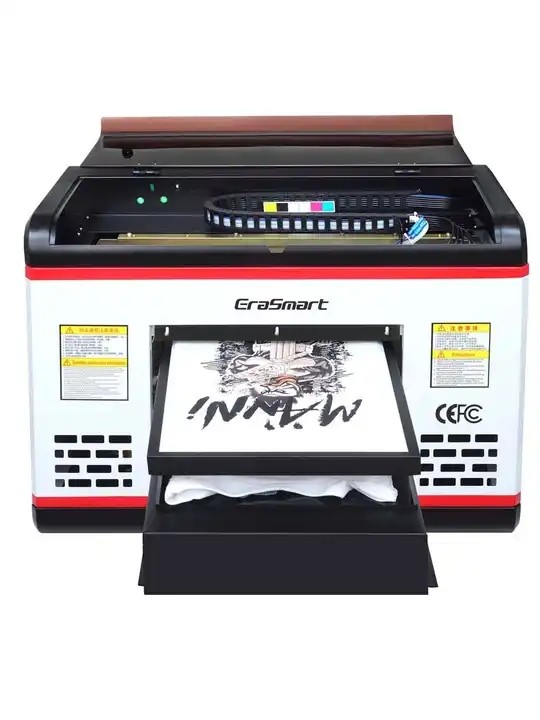 A3 Size Desktop Flatbed Diy Cotton Fabric Textile Tshirt Shirt Direct Automatic Digital T-Shirt Prin / 2