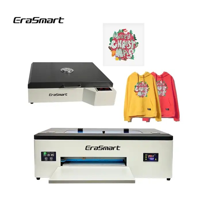 Mini Small 30cm A4 A3 l1800 Pet Film Heat Transfer DTF T Shirt Print Machine T-Shirt Printing Roll D / 1