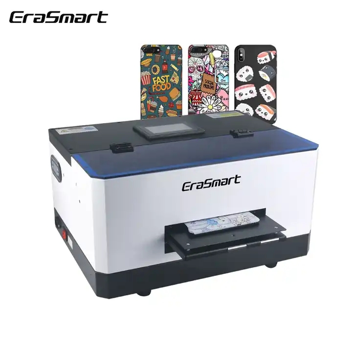Mini Size Flatbed Led Phone Case A5 Uv Printer For PVC TPU Mobile Cover / 1