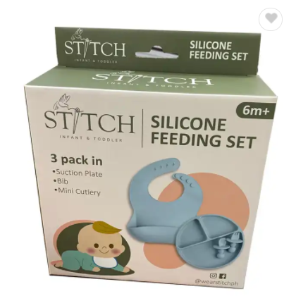 Hot Item Kid Feeding Set Silicone Bib Plate Spoon Bowl Packaging Boxes Paper Corrugated Box Custom P / 1
