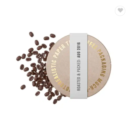 Tea paper tube packaging food grade cardboard cylinder container for tea coffee round box packaging / 2