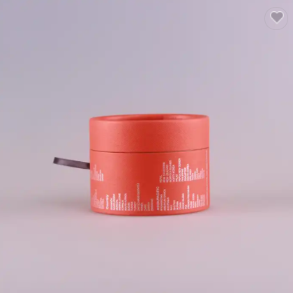 Custom made packaging round box T-shirt PVC paper tube for gift/soap / 3
