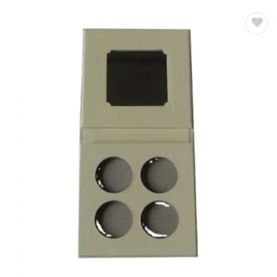 private label paper cardboard empty eyeshadow containers eyeshadow palette packaging