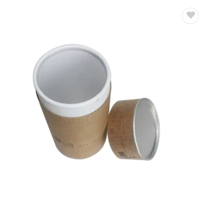 Private Label kraft Tea paper cardboard tube craft cylinder packaging for tea / 3