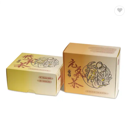 Custom Logo Design Printed Paper Boxes Folding Paper Packaging Colorful Package Recycled Tea Craft G / 3