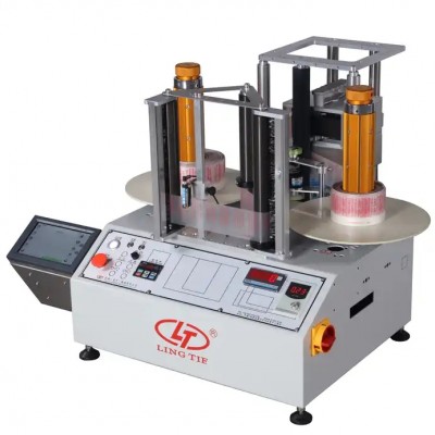 Label rewinder for thermal transfer label printer and thermal transfer ribbon printer