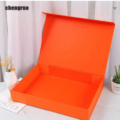 Chengruo Stock Empaque Cajas Para Pastel Boxeo Foldable Magnetic Closure Gift Paper Box Packaging Wi / 3