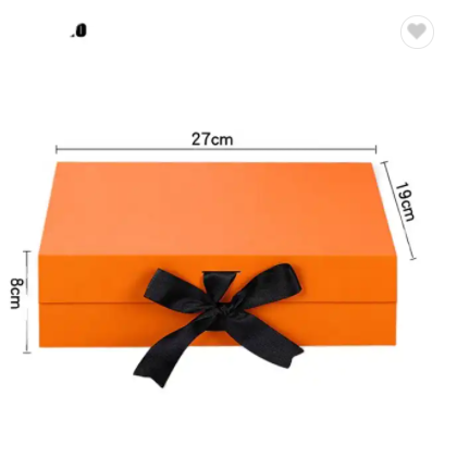 Chengruo Stock Verpackung Cajas Papel Mystery Foldable Book Style Magnetic Closure Gift Paper Box Pa / 1