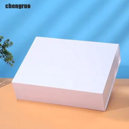 Chengruo Stock Bolsas De Embalaje Regalo Boda Foldable Book Style Magnetic Closure Gift Paper Box Pa / 1