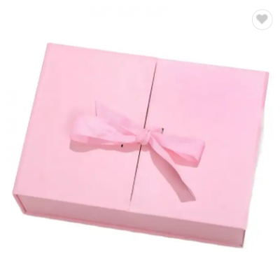 Chengruo OEM Mystery Regalos Emballage Rigid Double door Foldable Book Style Gift Packaging Paper Bo